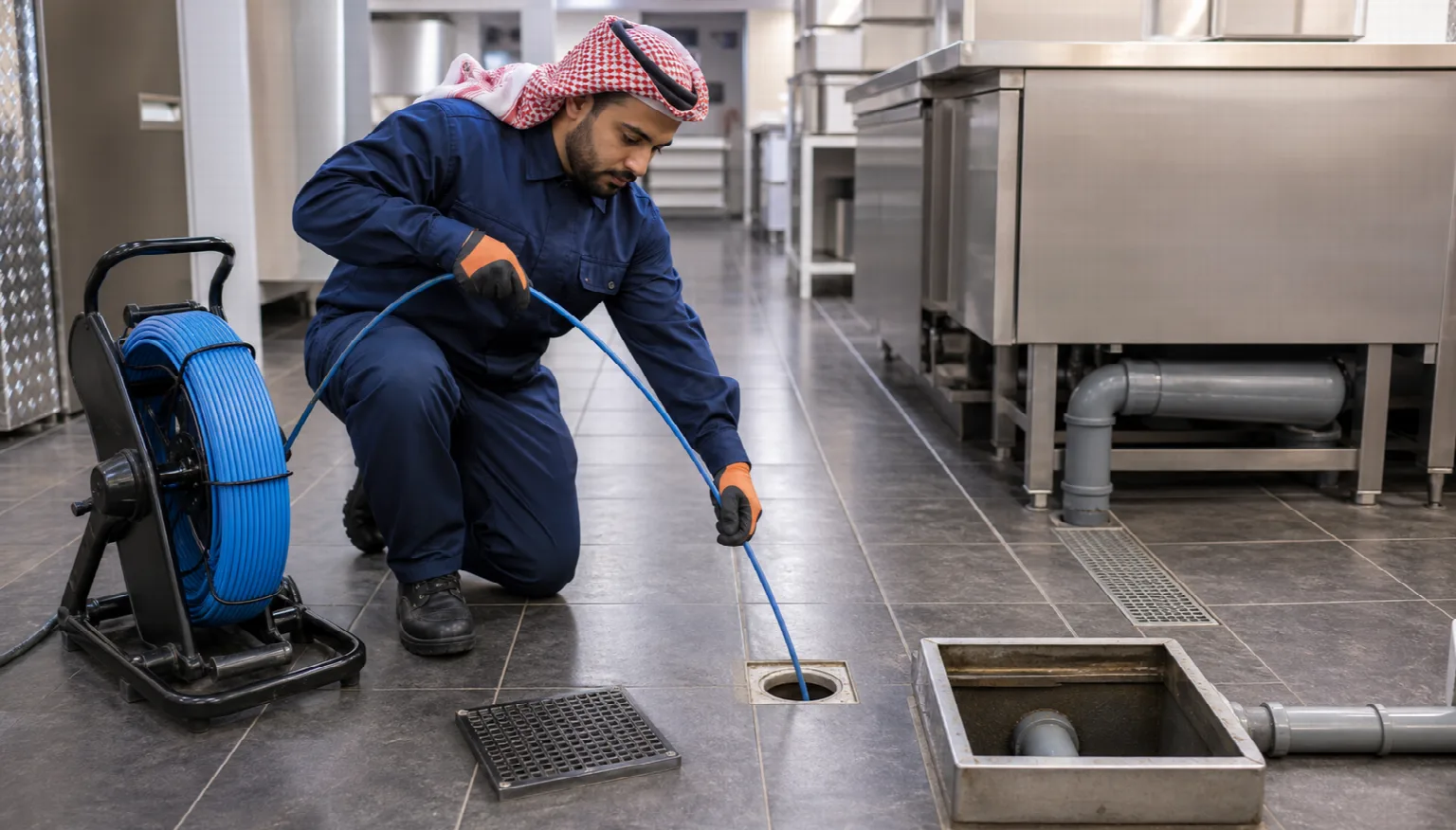 تسليك المجاري والبلوعات في جدة: تشخيص الانسداد وفتحه